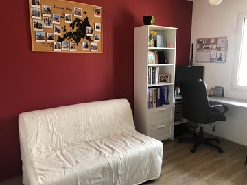 Après Conseil déco à Saint-Didier-sur-Chalaronne | Aménagement bureau et coin nuit