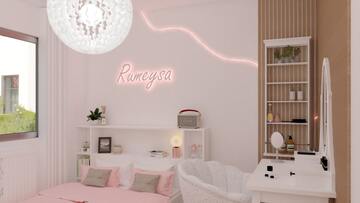 Une chambre relooké pour petite fille 