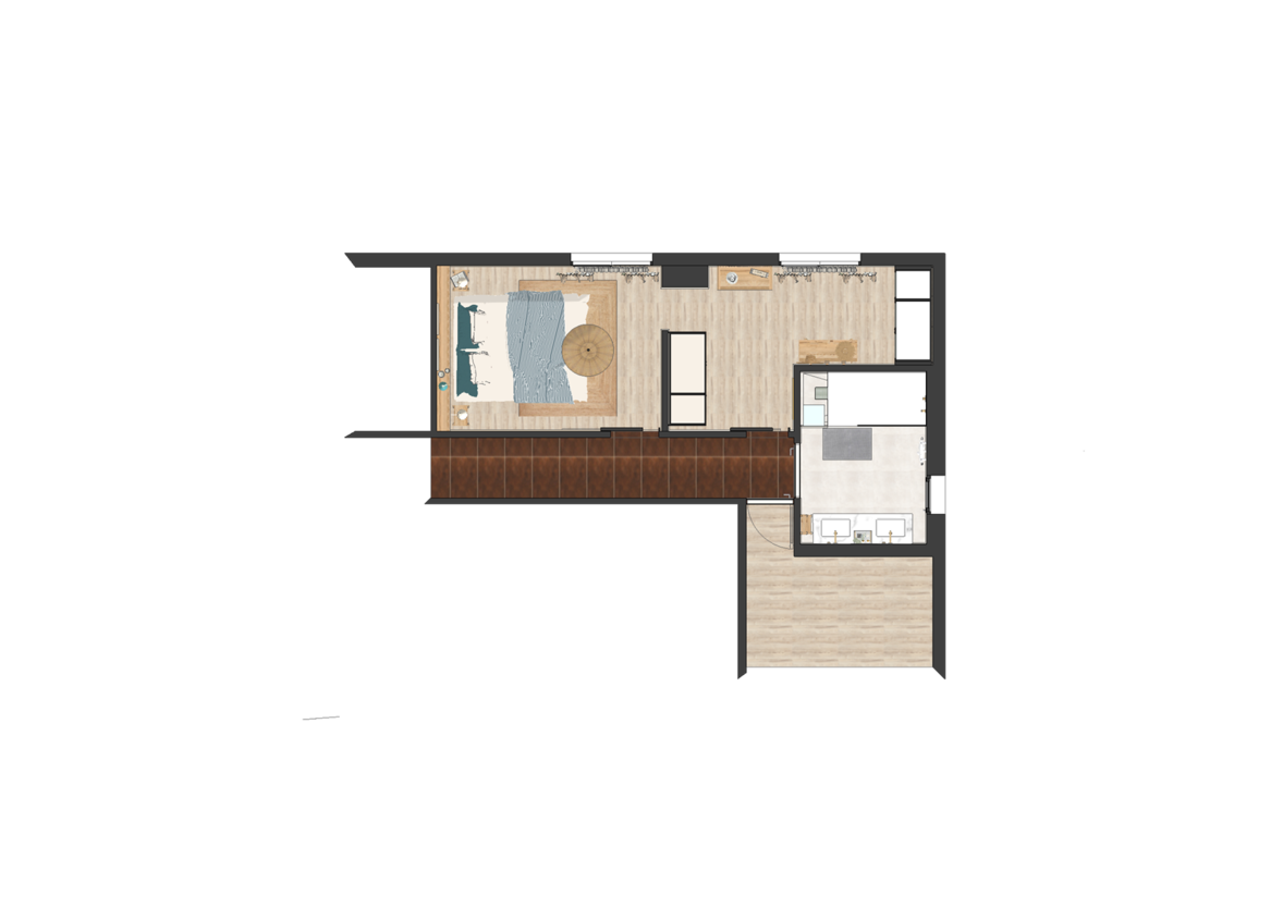 Plan d&rsquo;aménagement projeté